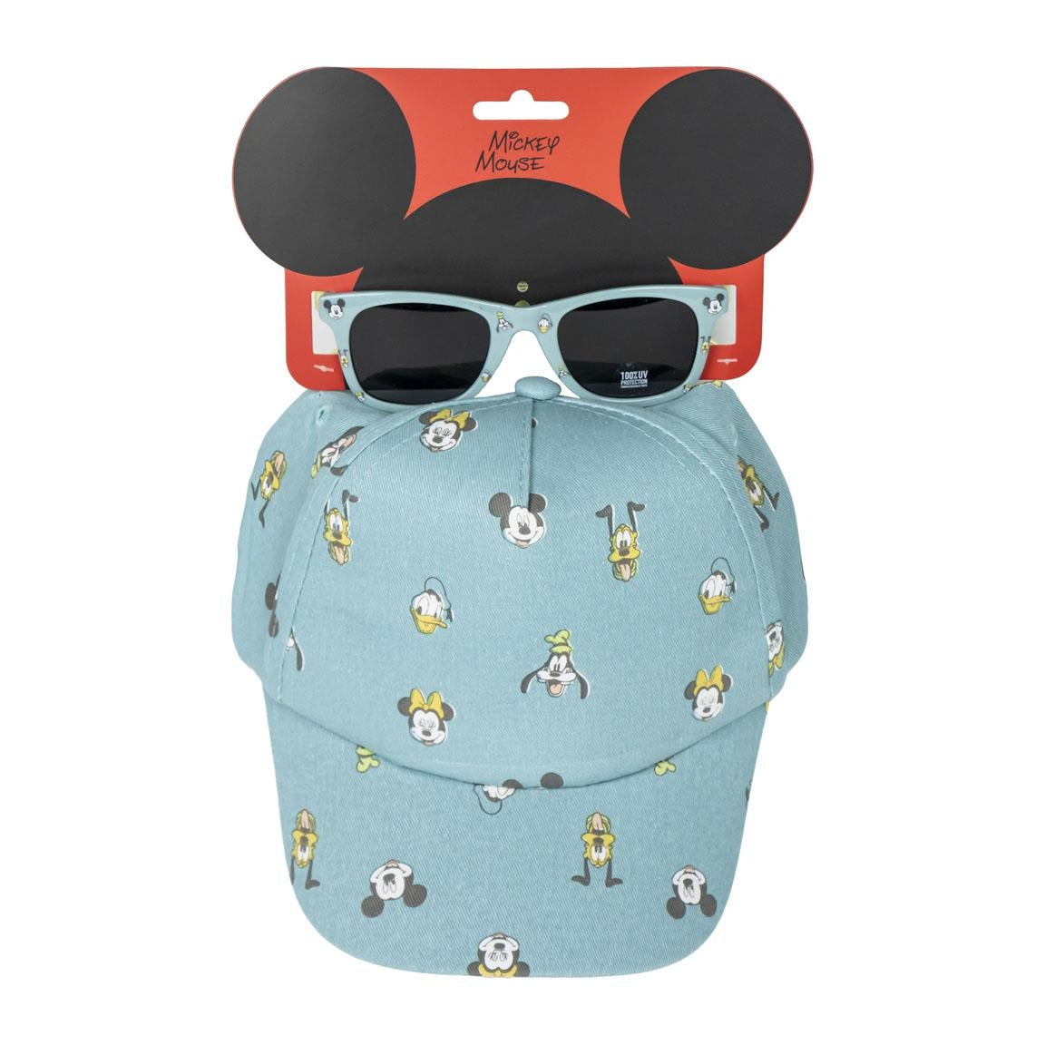 Mickey Mouse Mütze + Brille 3/12 Jahre